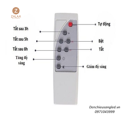 Đèn pha năng lượng mặt trời 100w ZFRS100W