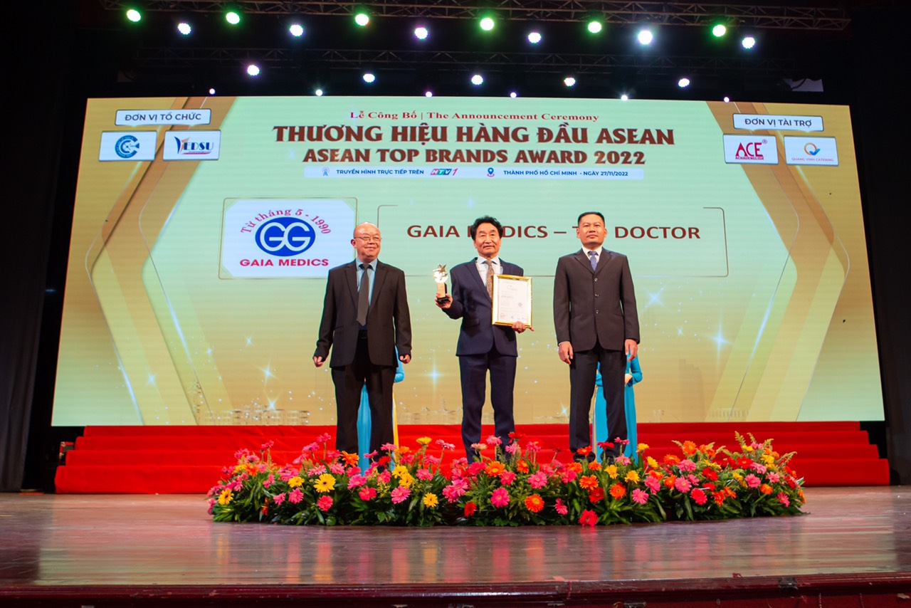 Gaia Medics nhận giải thưởng thương hiệu hàng đầu ASEAN