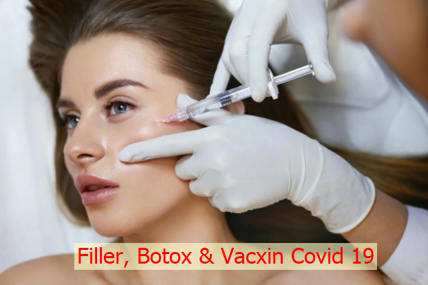 Tiêm Filler Botox sau khi tiêm vắc xin Covid19 bao lâu , có ảnh hưởng gì không?