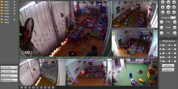 CÔNG TRÌNH CAMERA, BÁO TRỘM TẠI TRƯỜNG MẦM NON CHÚ ẾCH CON - CƠ SỞ 2