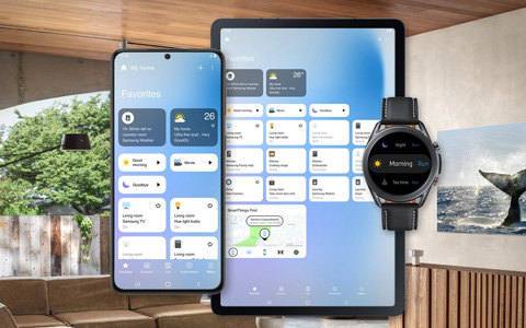 Samsung thay đổi giao diện app SmartThings hoàn toàn mới