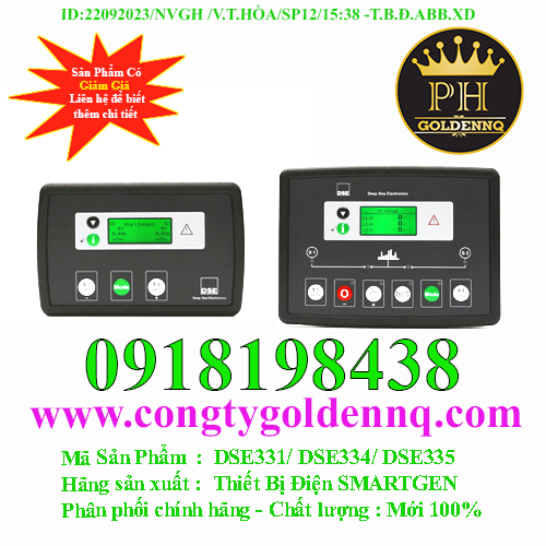 Bộ điều khiển ATS DSE331/ DSE334/ DSE335