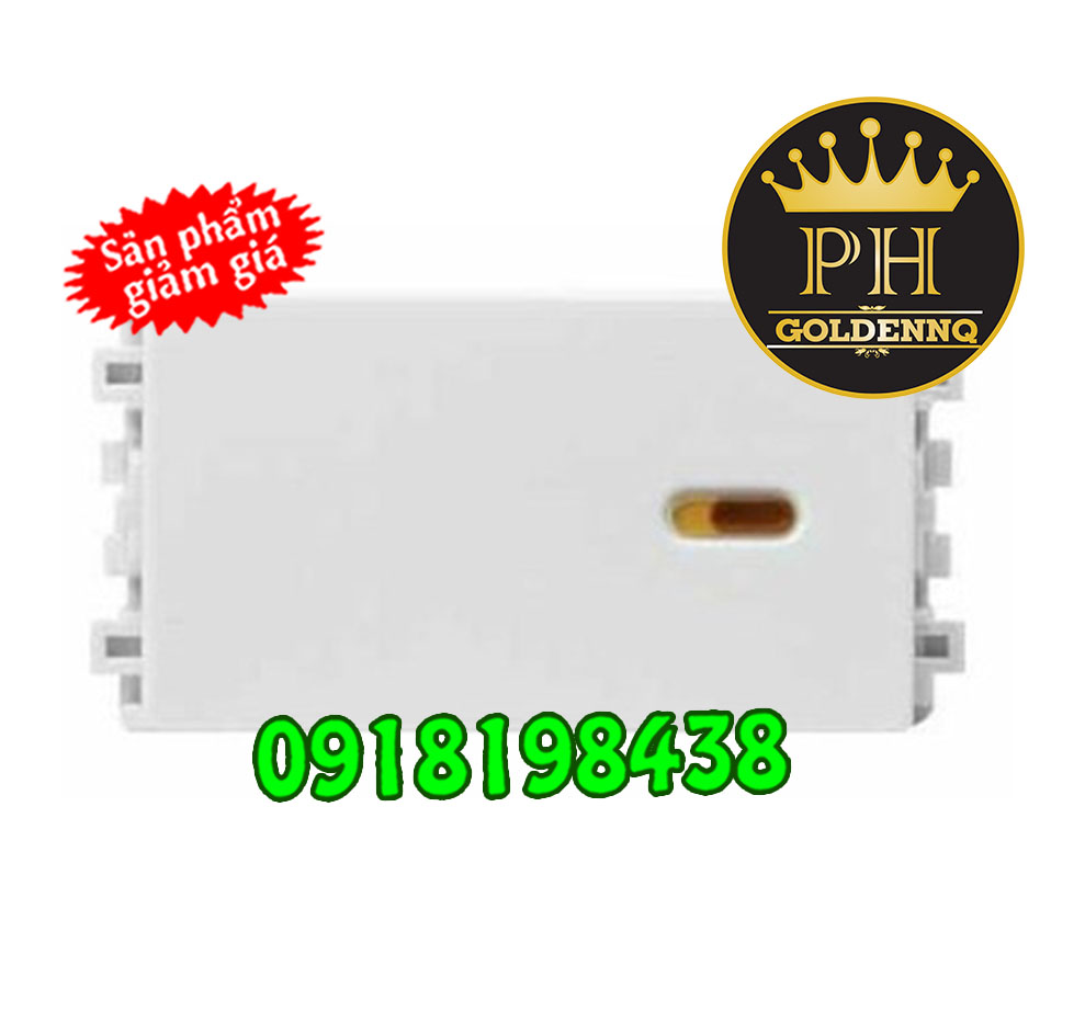 Công tắc 1 chiều 16AX, size S Zencelo A