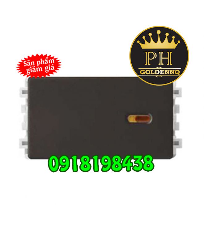 Công tắc 1 chiều 16AX, size S Zencelo A