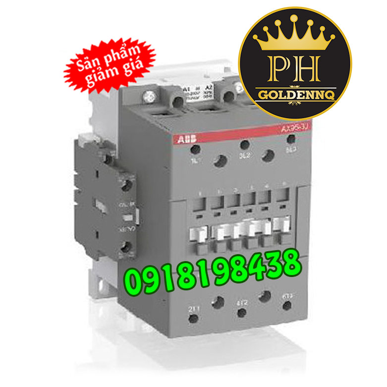 Contactor ABB AX50-30-11-80 50A 22kw 220V