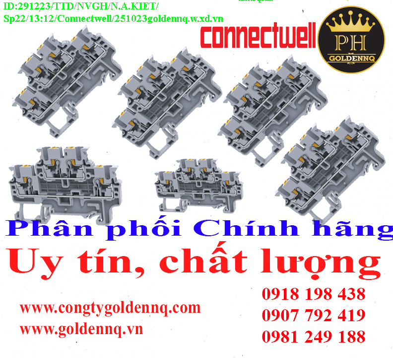 Đầu nối dây 2 tầng CX Connectwell giá rẻ, chất lượng, bảo hành chính hãng