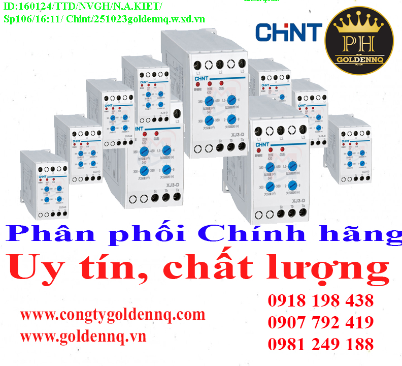 Relay bảo vệ pha Chint chính hãng, giá sỉ, bảo hành, phân phối toàn quốc. Thông tin chi tiết xin vui lòng liên hệ hotline.