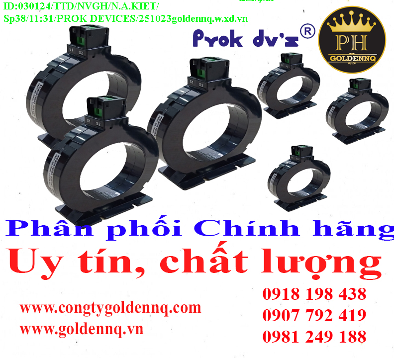 Biến dòng thứ tự không PROK DEVICES giá rẻ, chất lượng, bảo hành chính hãng