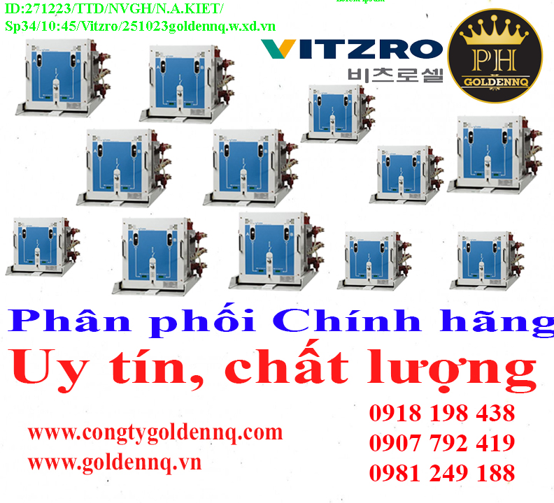 Vacuum Transfer Switch (VTS) VITZRO giá rẻ, chất lượng, bảo hành chính hãng