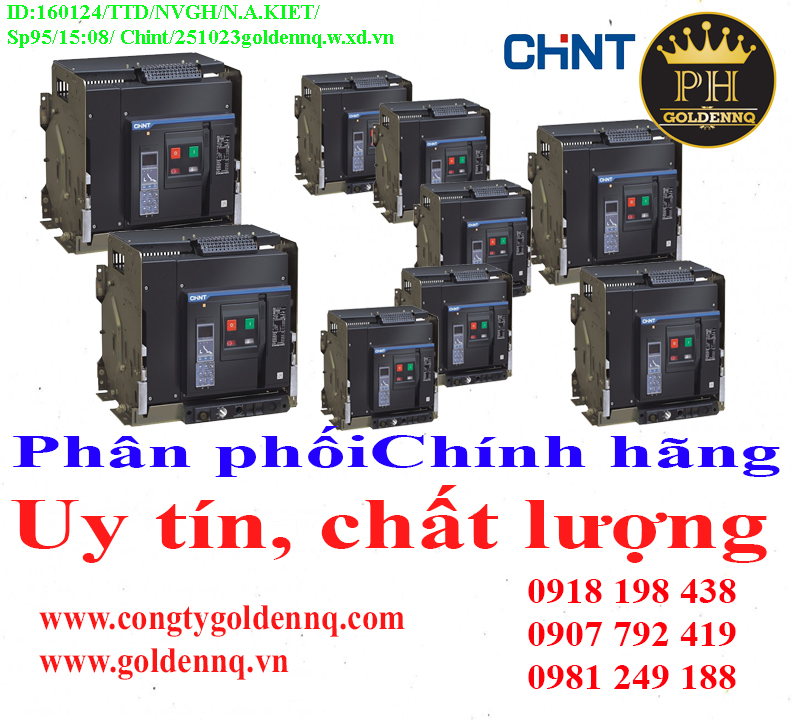 Máy cắt khí Chint (ACB) về kho nhiều chưa cập nhật kịp, vui lòng liên hệ hotline để biết thêm thông tin.