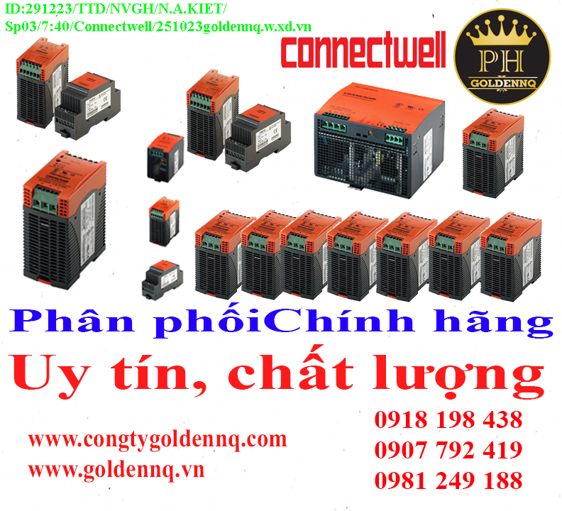 Bộ nguồn xung AC/DC - Connectwell chính hãng, giá sỉ, bảo hành, phân phối toàn quốc. Để biết thêm thông tin chi tiết xin vui lòng liên hệ hotline.