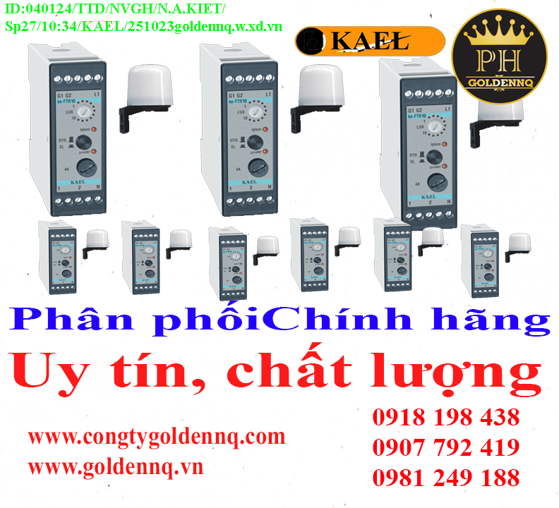 Relay quang FTR - KAEL chính hãng, giá sỉ, bảo hành, phân phối toàn quốc. Để biết thêm thông tin chi tiết xin vui lòng liên hệ hotline.