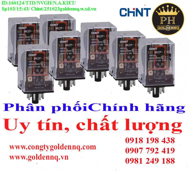 relay trung gian Chint về kho nhiều chưa cập nhật kịp, vui lòng liên hệ hotline để biết thêm thông tin.
