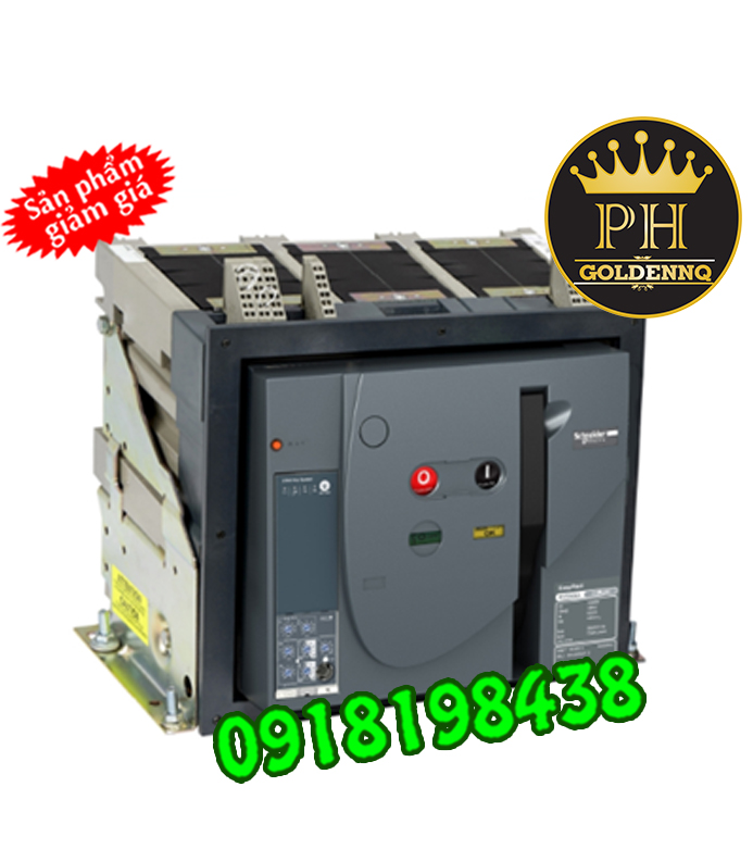 AIR CIRCUIT BREAKER EASYPACT MVS MVS10H4MF2L SCHNEIDER