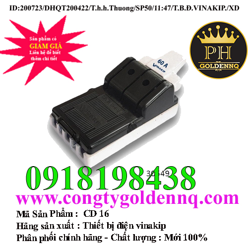 Cầu dao vinakip đế sứ 3 pha 30A-200A