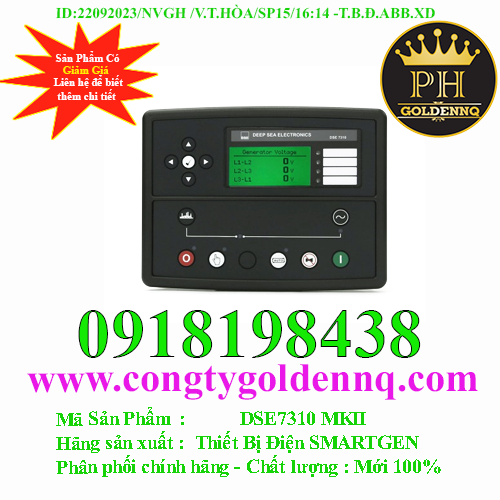 Bộ điều khiển máy phát điện DSE7310 MKII