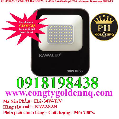 ĐÈN PHA LED CAO CẤP SIÊU BỀN FL2-30W-T/V