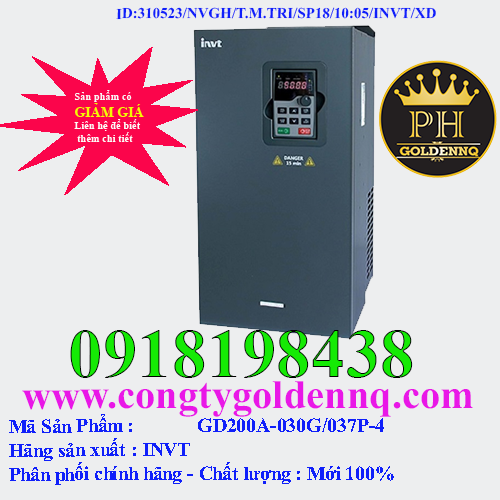 Biến tần INVT GD200A-030G/037P-4