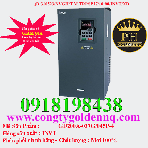 Biến tần INVT GD200A-037G/045P-4