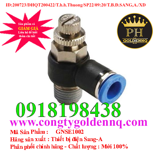Van tiết lưu phi 10 ren 13 Sang-A GNSE1002