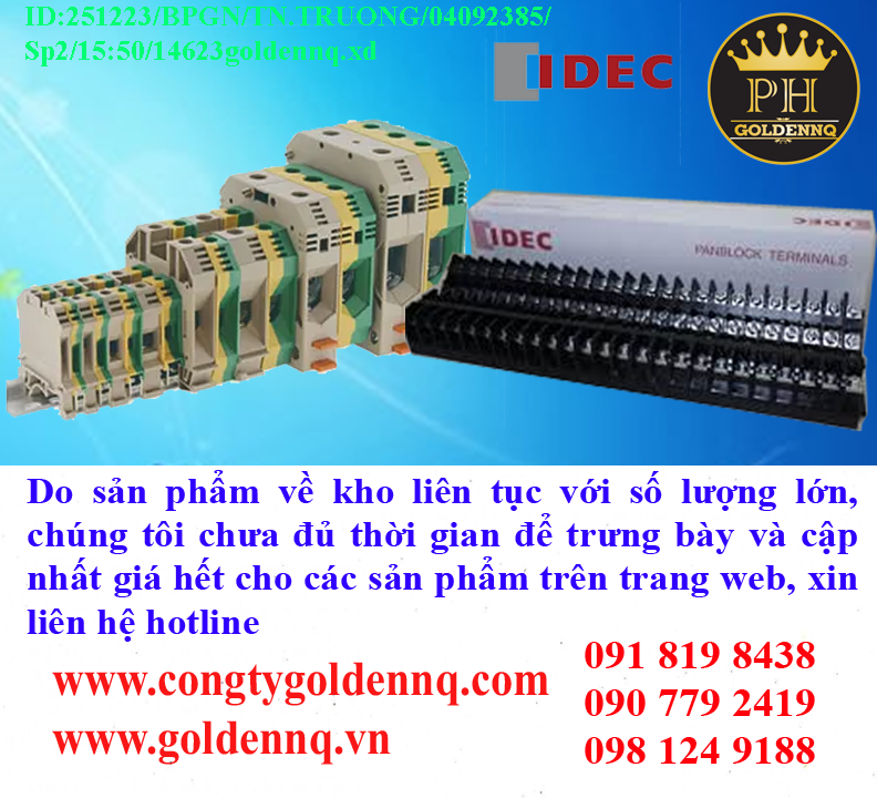 Terminal IDec chính hãng, giá sỉ, phân phối toàn quốc.