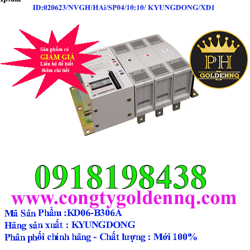 Bộ chuyển đổi nguồn ATS KyungDong KD06-B306A