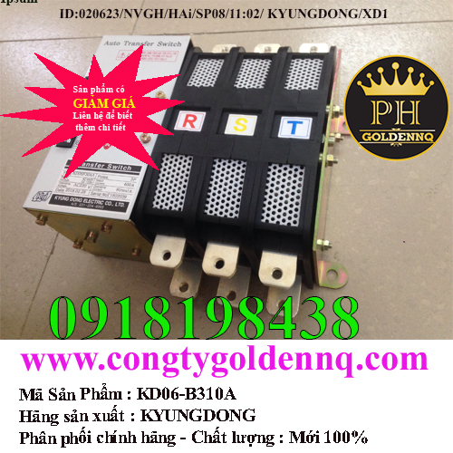 Bộ chuyển đổi nguồn ATS KyungDong KD06-B310A