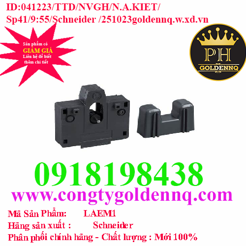 Phụ kiện cho động cơ LAEM1 Schneider | Công Ty TNHH Tổng Hợp Quốc Tế ...