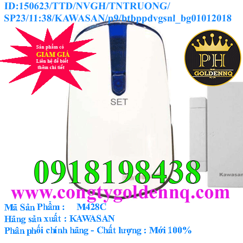 Chuông báo cảm ứng không dây Kawasan M428C