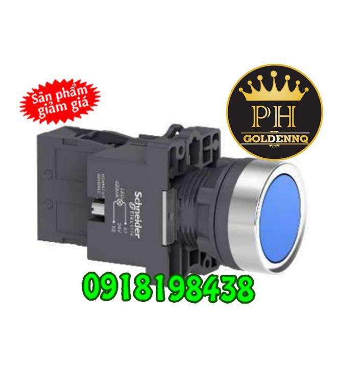 Nút Nhấn Có Đèn Schneider 22mm 380V AC