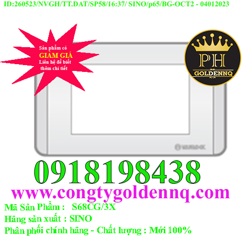 Mặt S68CG/3X