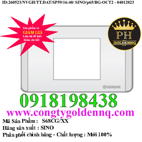 Mặt S68CG/XX