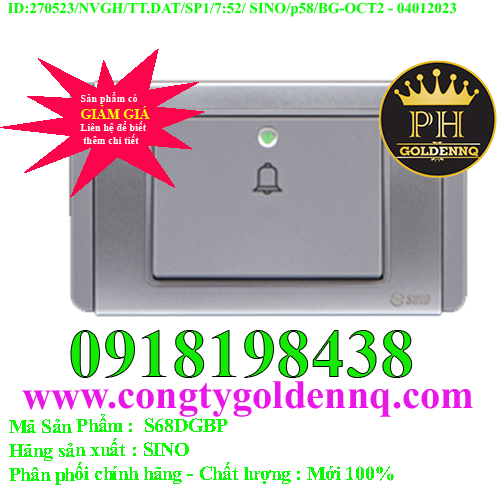 Nút Chuông S68DGBP