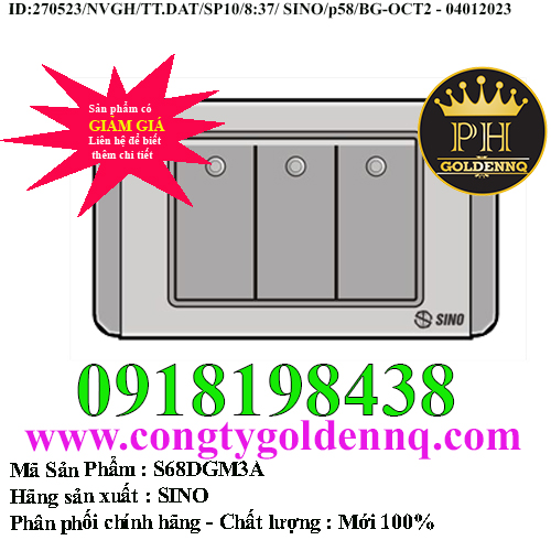 Công Tắc S68DGM3A