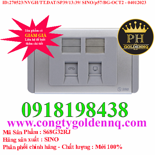 Ổ Cắm Điện Thoại S68G32RJ
