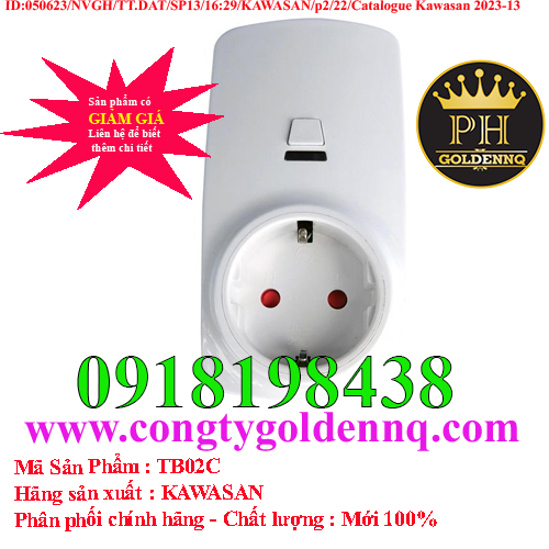 Ổ cắm điều khiển từ xa Kawasan TB02C
