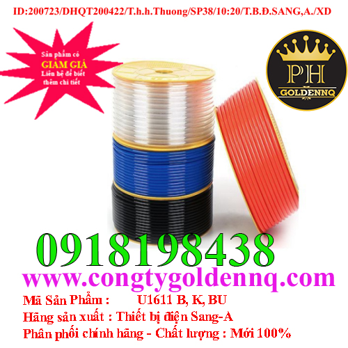 Ống dẫn khí nén phi 16 Sang-A U1611 B, K, BU
