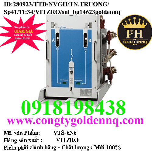 Công tắc chuyển chân không - VTS-6N6