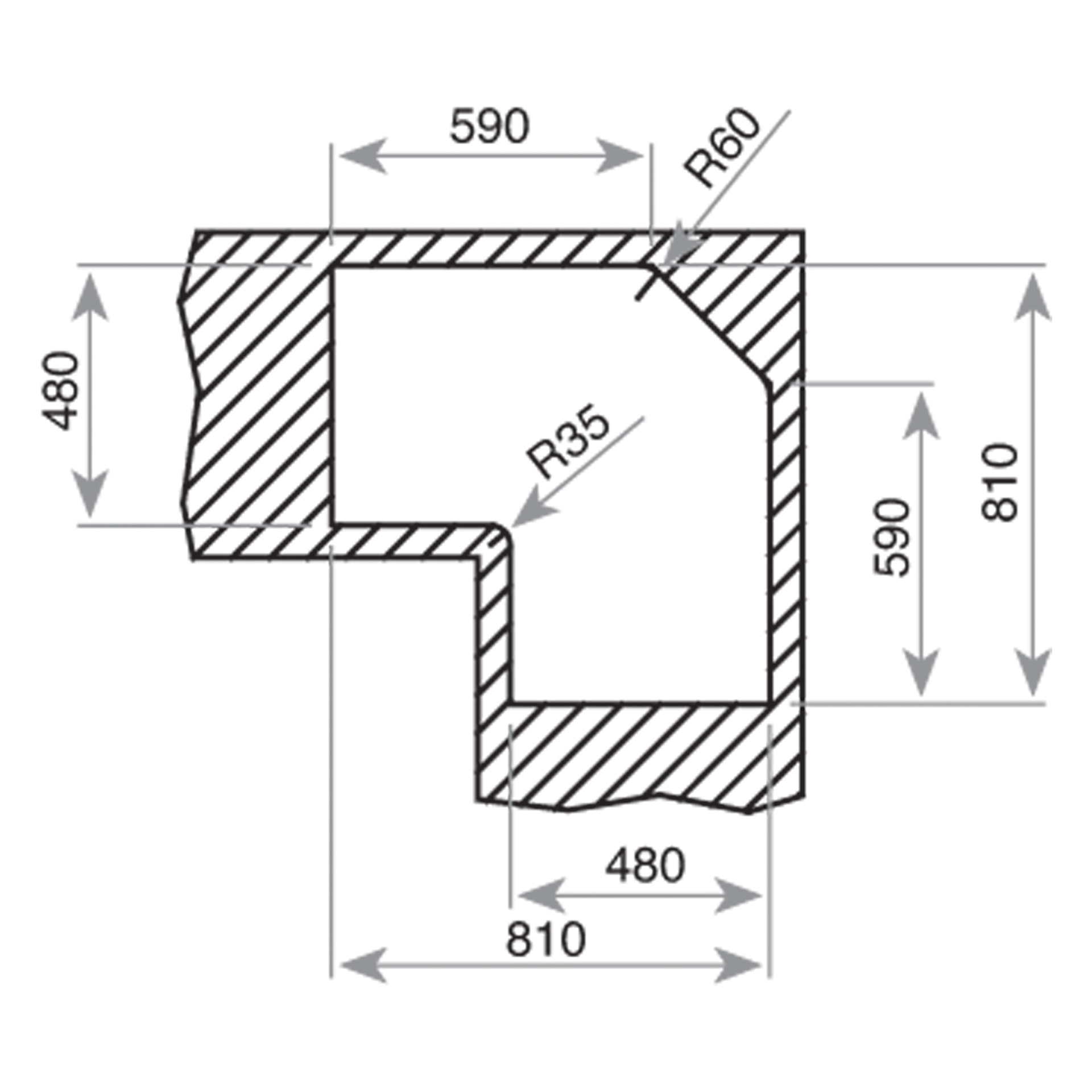 Chậu rửa Teka Angular 2B (2C)