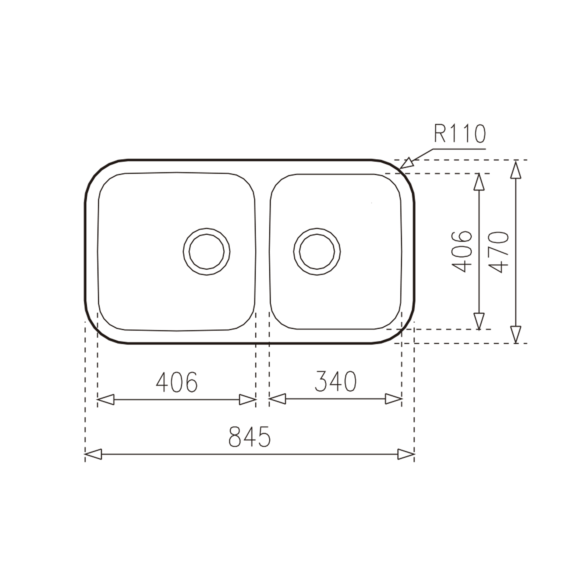 OUTLET - Chậu Rửa Teka BE 2B 845 R (2C 845 D) | Công ty TNHH Cooking Studio