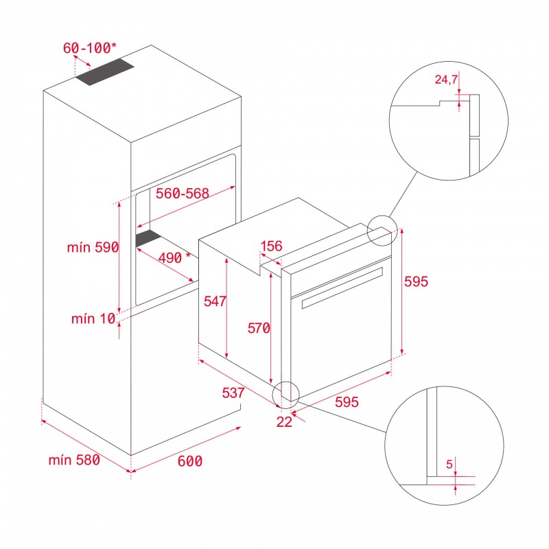 Lò nướng Teka HCB 6435