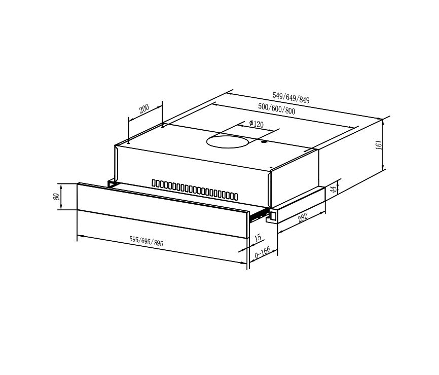 Máy hút mùi Teka TLR2 92 SS 