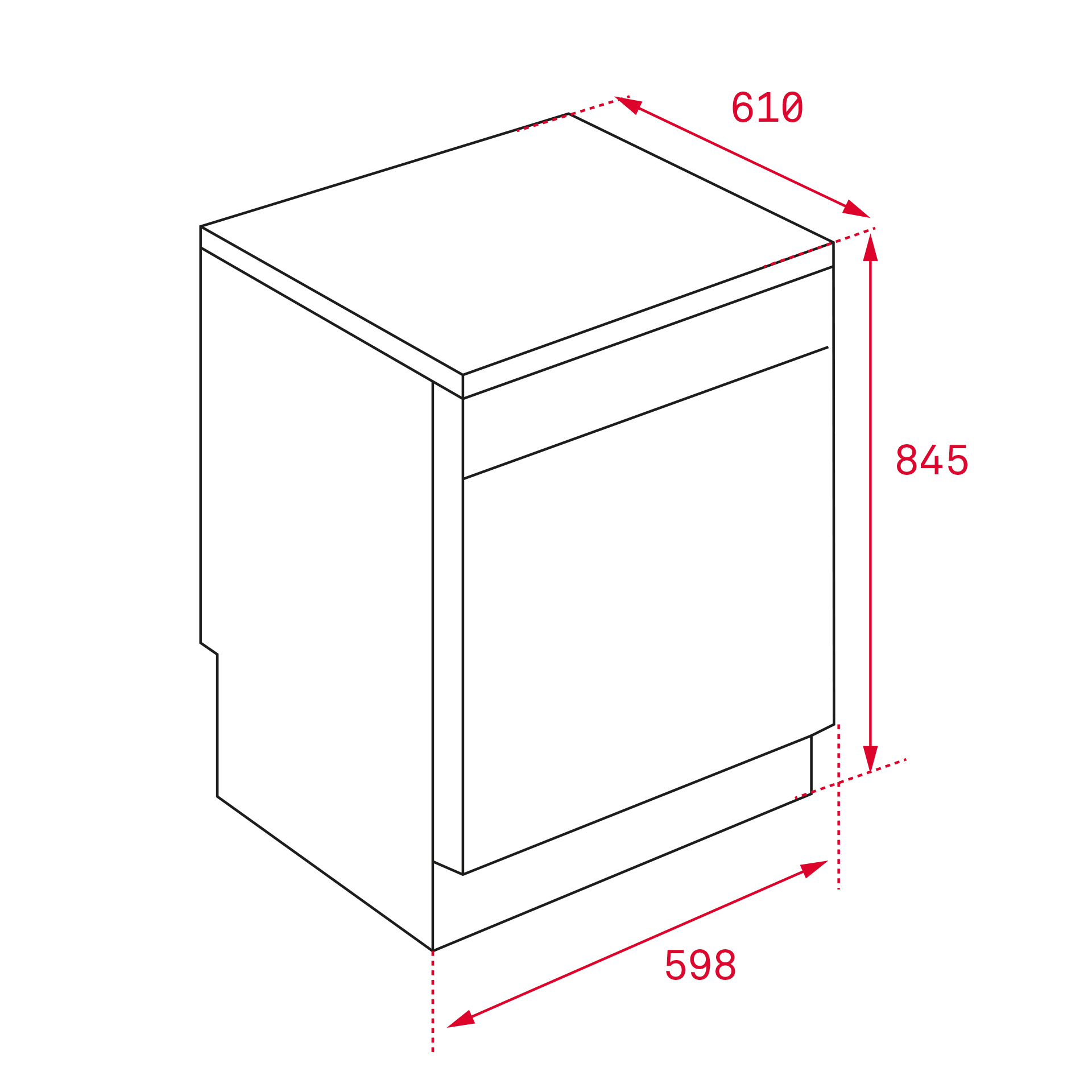 Máy rửa chén Teka LP8 820