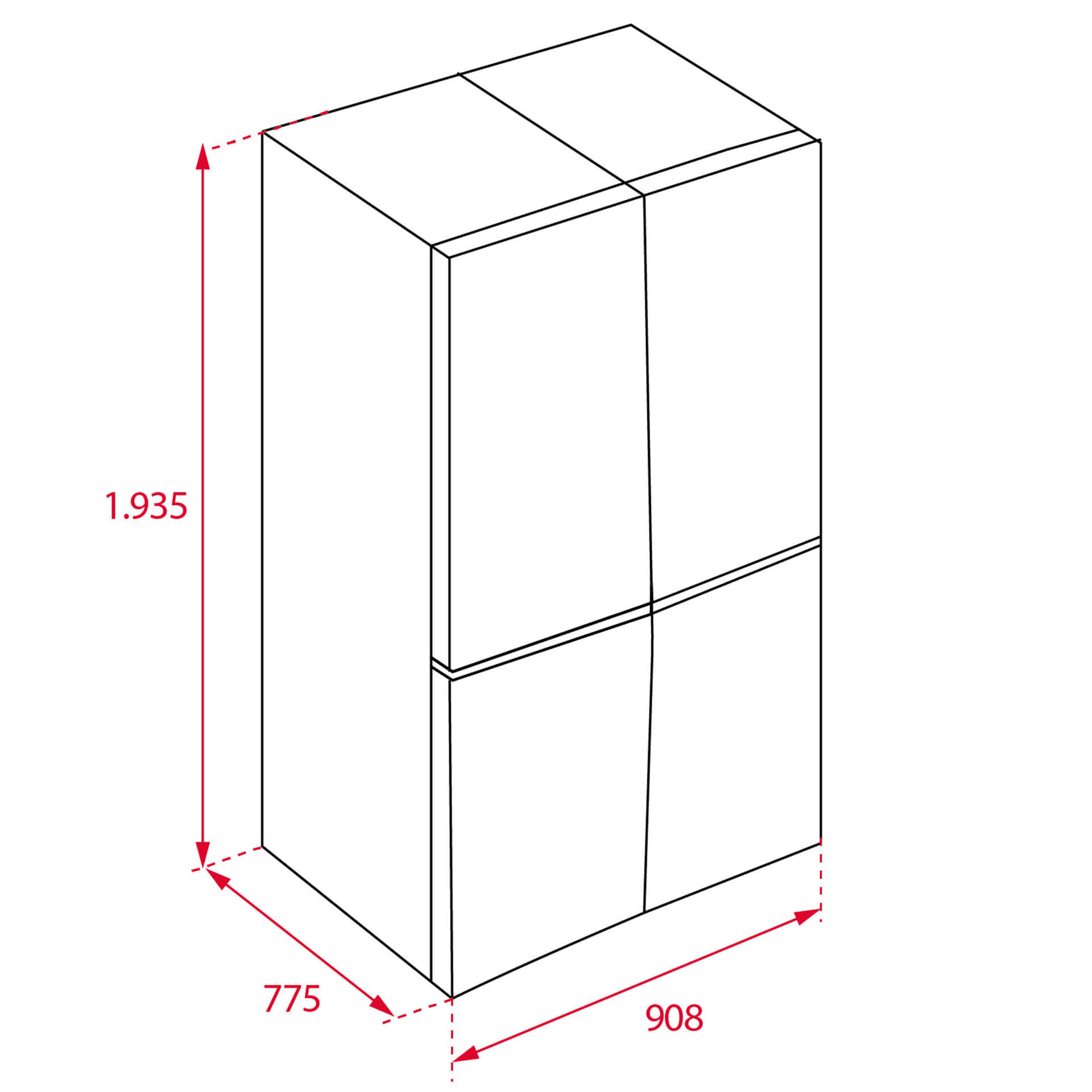 Tủ lạnh Teka RMF 77920 EU SS