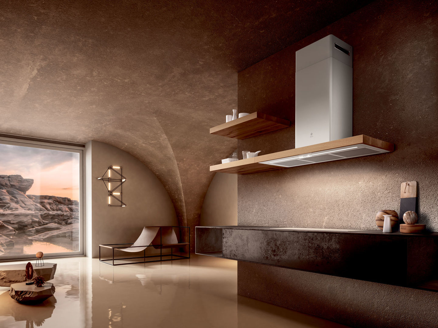 Máy Hút Mùi Âm Tường ELICA BIO