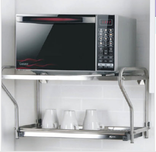 Giá Để Lò Vi Sóng Kết Hợp Đựng Li Cốc Eurogold