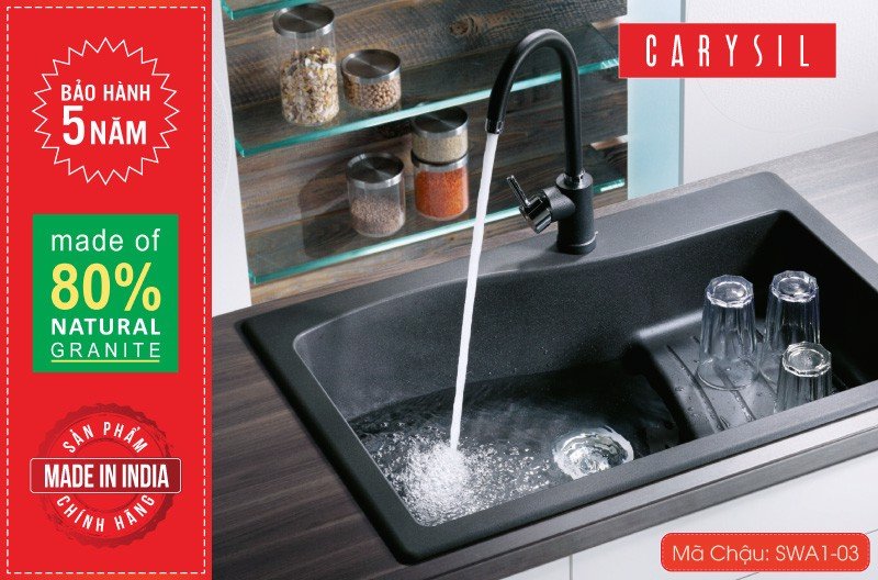 Chậu Rửa SWA1 Thương Hiệu CARYSIL