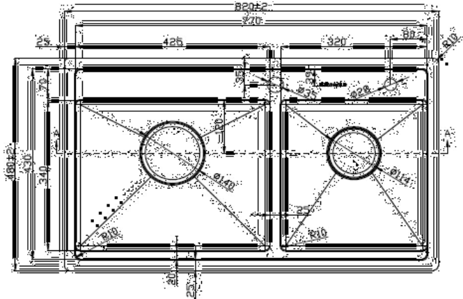 Chậu Rửa Bát Eup28248 Eurogold
