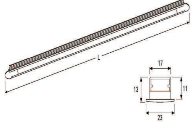 Đèn Led Tủ Cảm Biến Hồng Ngoại EUROGOLD