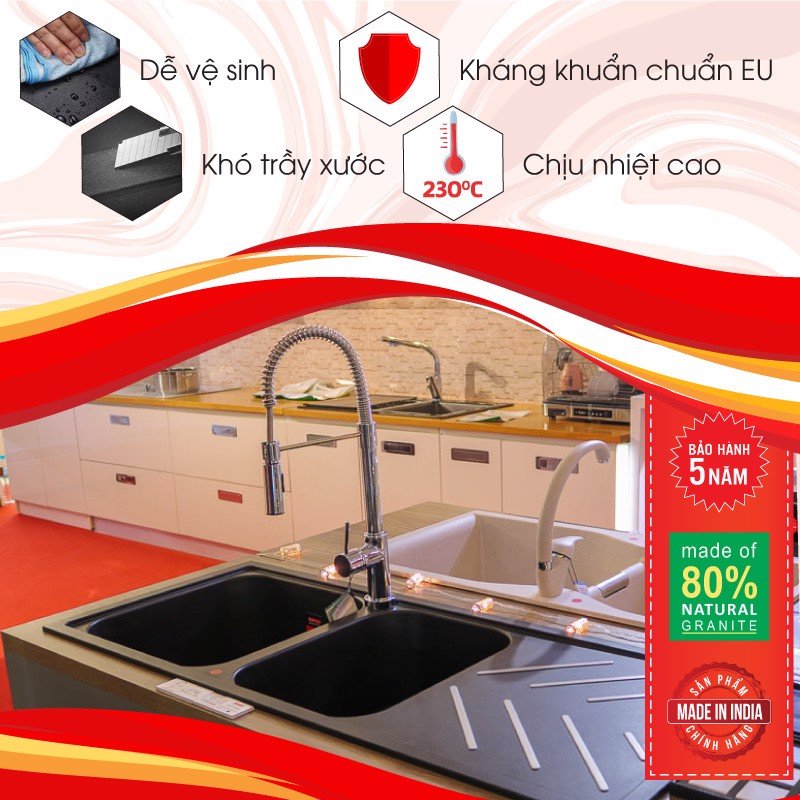 Chậu Rửa BEC2 Thương Hiệu CARYSIL